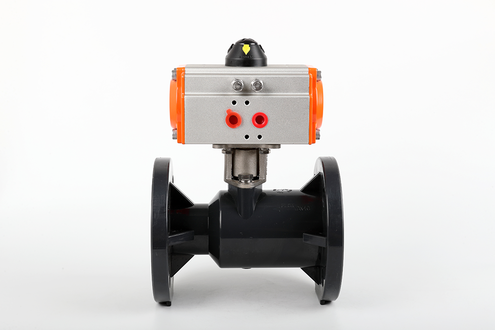 中平镇气动法兰一体球阀